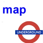 london tube rail map android application logo